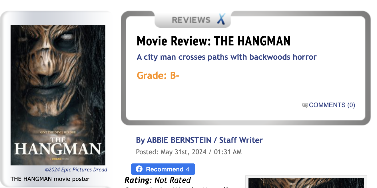 Movie Review: THE HANGMAN